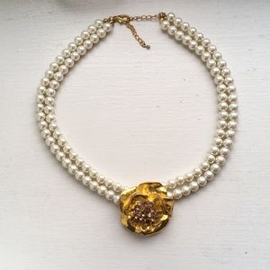 Pearl costume jewelry